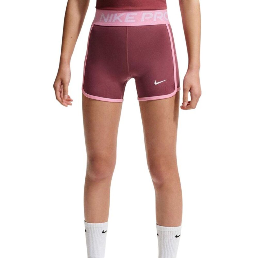Nike Childrens/Kids Pro Performance Cycling Shorts / Pink Smoke